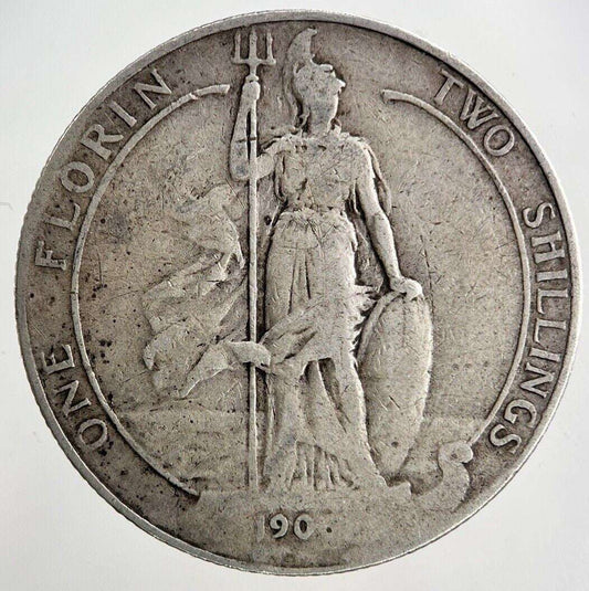 1906 Edward VII Florin Silver Coin | Fine Collectable Grade