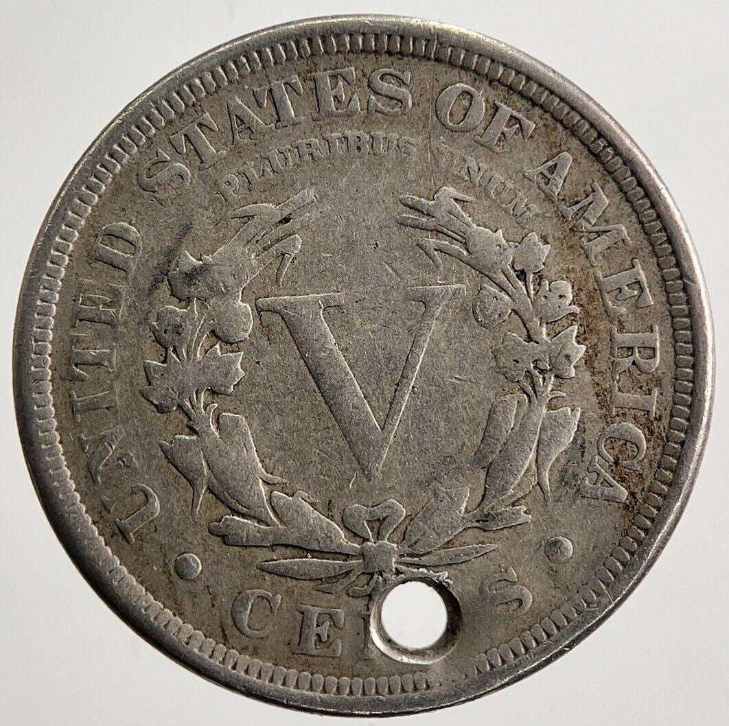 1906 US USA Liberty V 5 Cents Nickel Coin | Collectable Grade | a5002