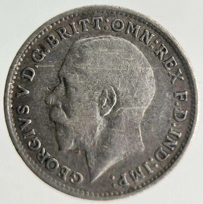1919 George V Threepence Silver Coin | Fine Collectable Grade Classic World Coins