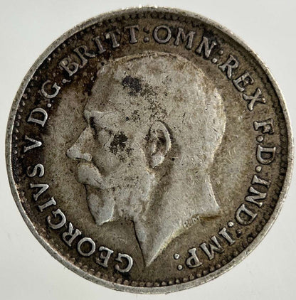 1919 George V Threepence Silver Coin | Fine Collectable Grade