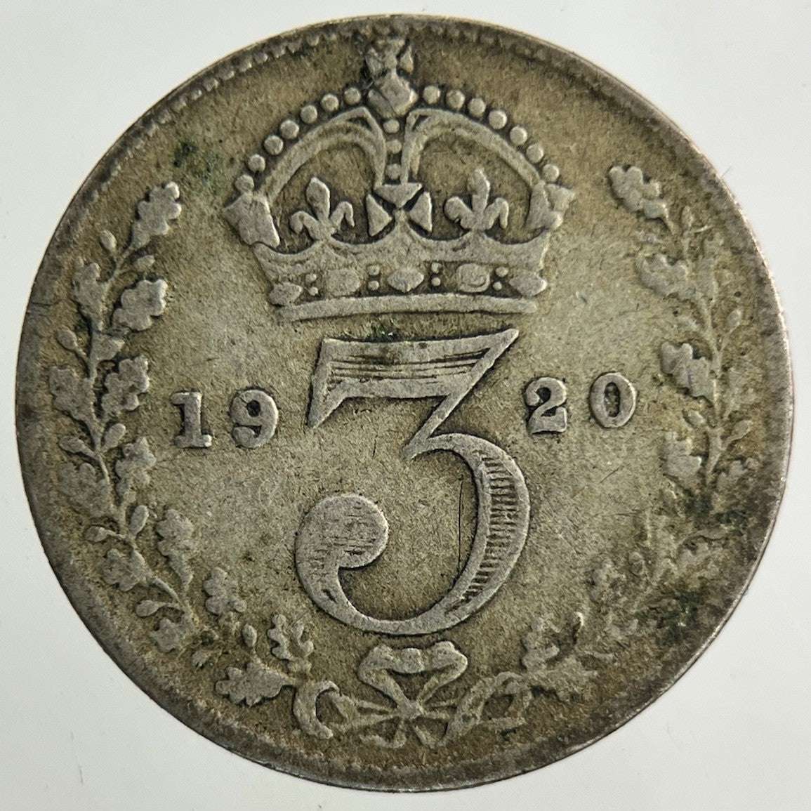 1920 George V Threepence Silver Coin | Collectable Grade