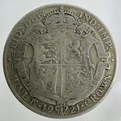 1921 George V Half - Crown Silver Coin | Collectable Grade