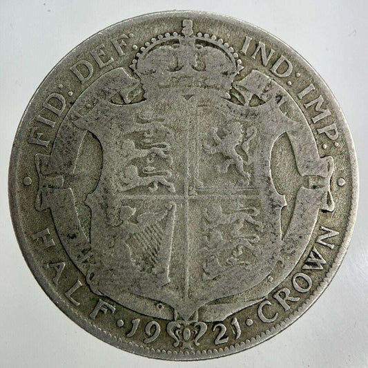 1921 George V Half - Crown Silver Coin | Collectable Grade