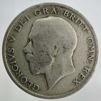 1921 George V Half - Crown Silver Coin | Collectable Grade