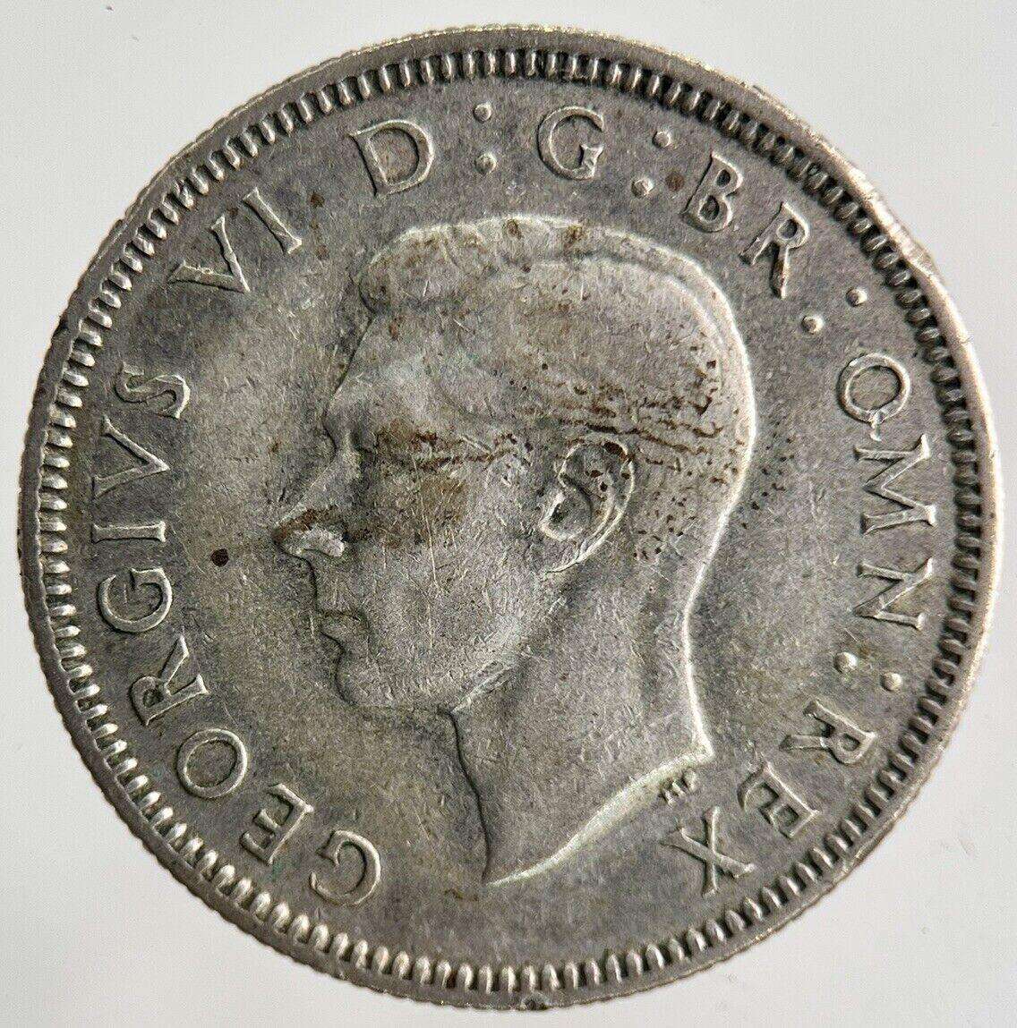 1937 George VI Shilling Silver Coin | Fine Collectable Grade Classic World Coins