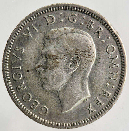 1937 George VI Shilling Silver Coin | Fine Collectable Grade Classic World Coins