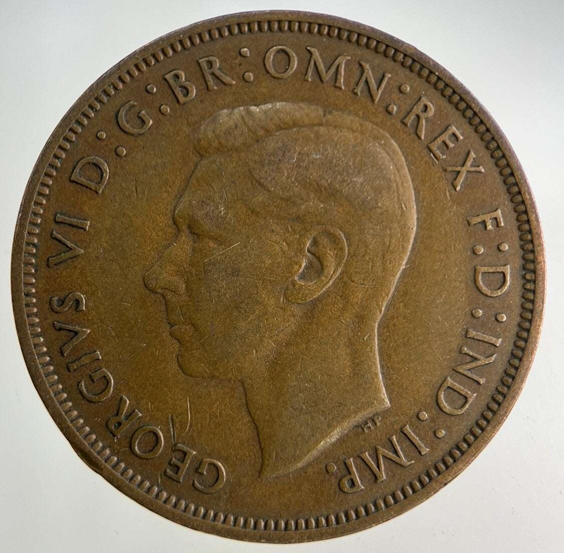 1939 George VI One Penny Coin | Fine Collectable Grade