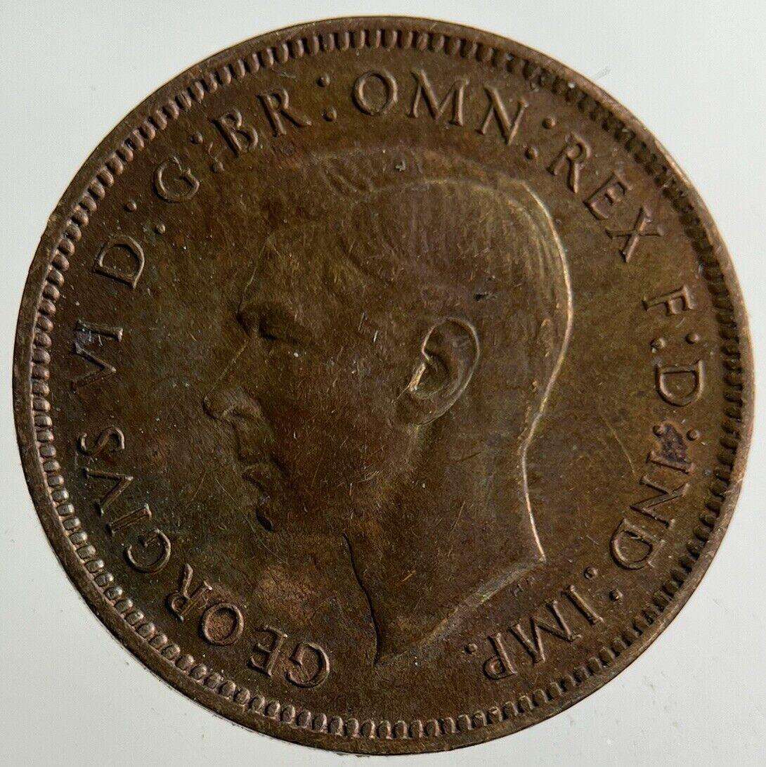 1941 George VI Wren Farthing Coin | Very High Grade Classic World Coins