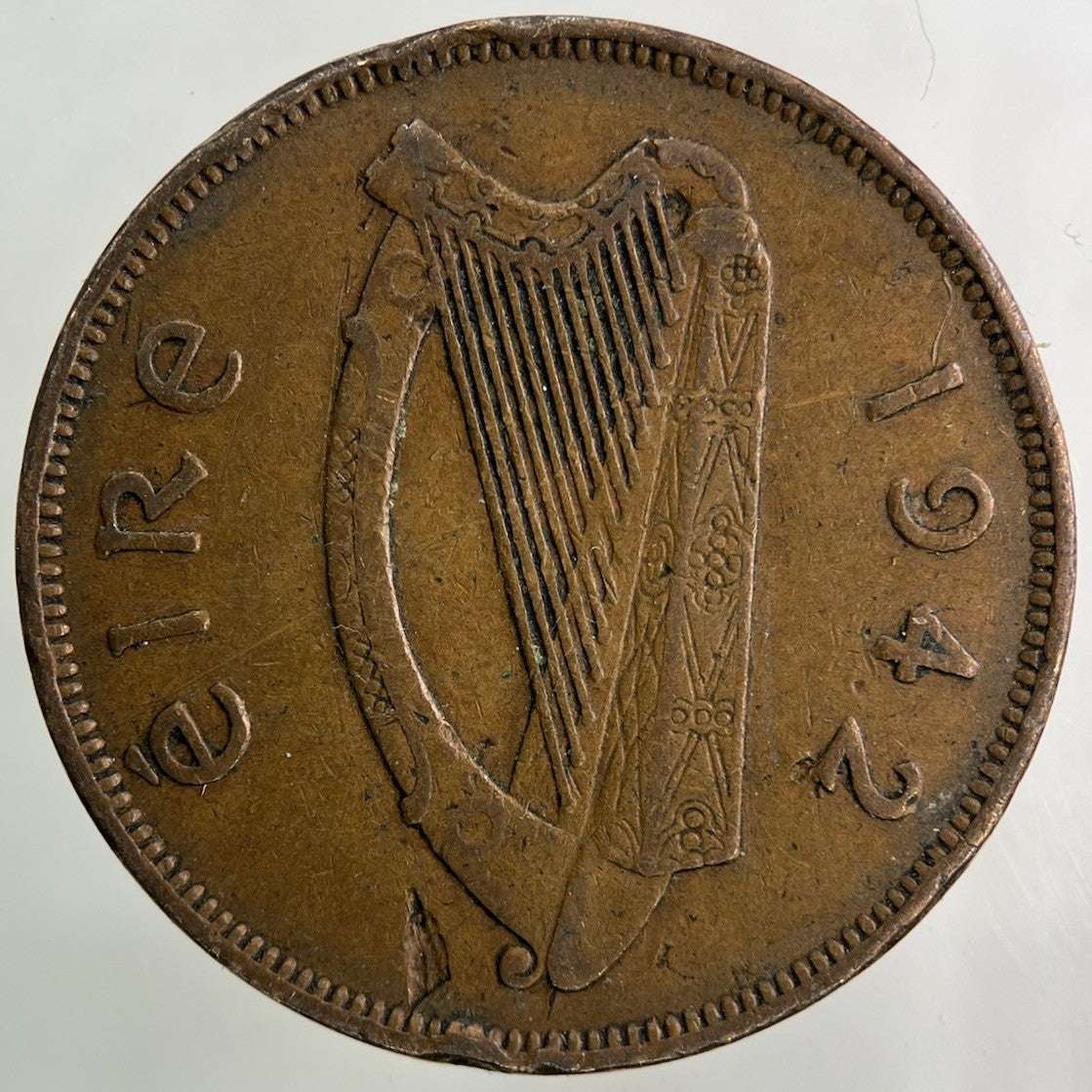 1942 Irish One Penny Coin | Collectable Grade