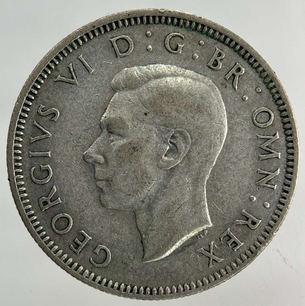 1944 George VI Shilling Silver Coin | Fine Collectable Grade
