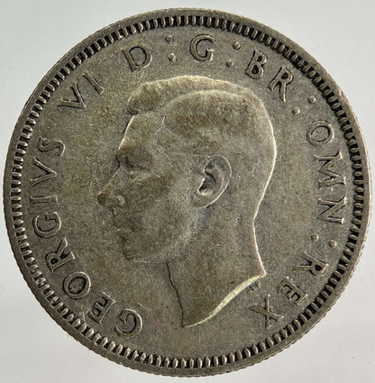 1944 George VI Shilling Silver Coin | Fine Collectable Grade