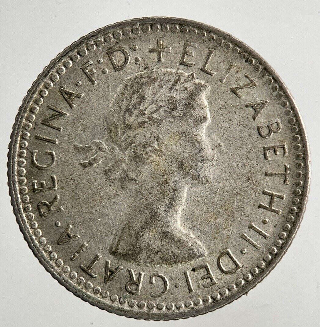 1962 Australia Sixpence Silver Coin | Fine Collectable Grade Classic World Coins