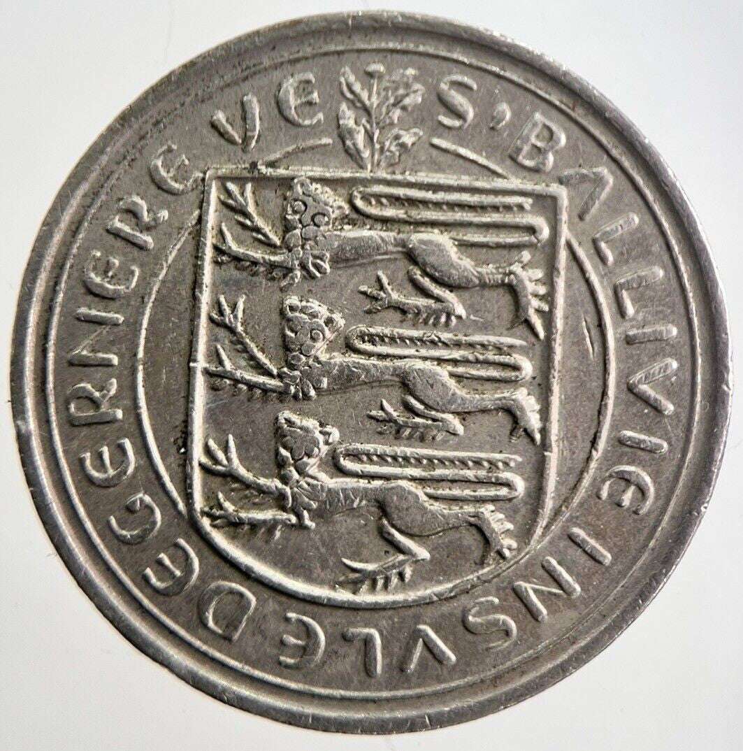 1977 Jersey 10p 10 Ten - Pence Coin | Very High Grade | a4908