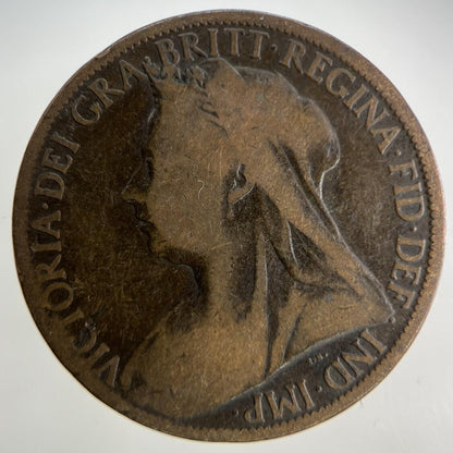 1899 Victoria One Penny Coin | Collectable Grade