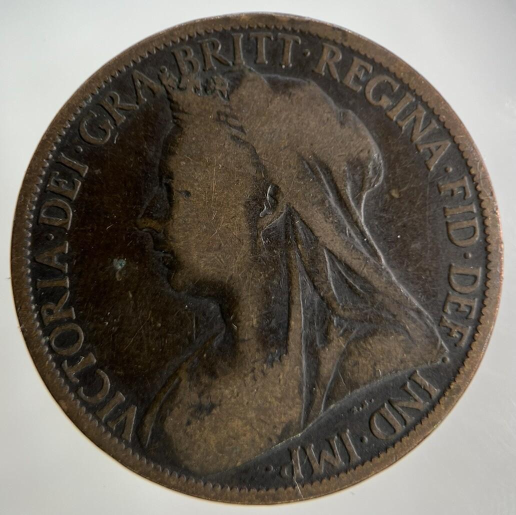 1899 Victoria One Penny Coin | Collectable Grade