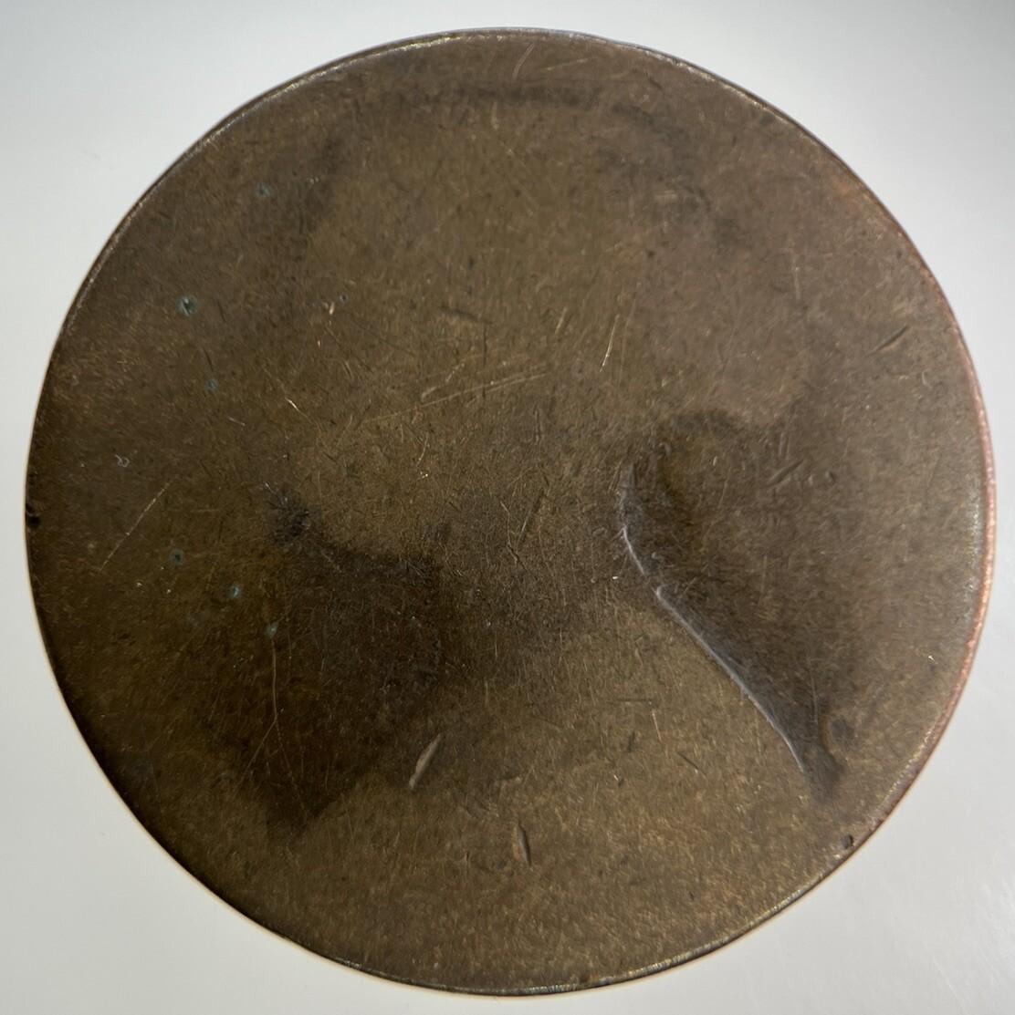 1865 Victoria One Penny Coin | Fair Grade