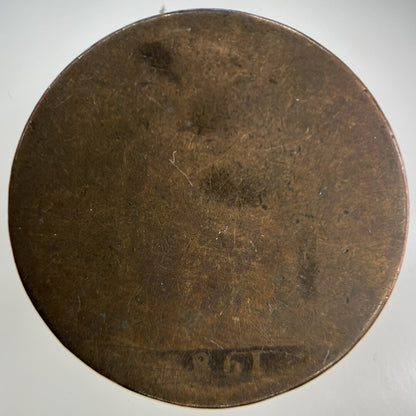 1861 Victoria One Penny Coin | Fair Grade