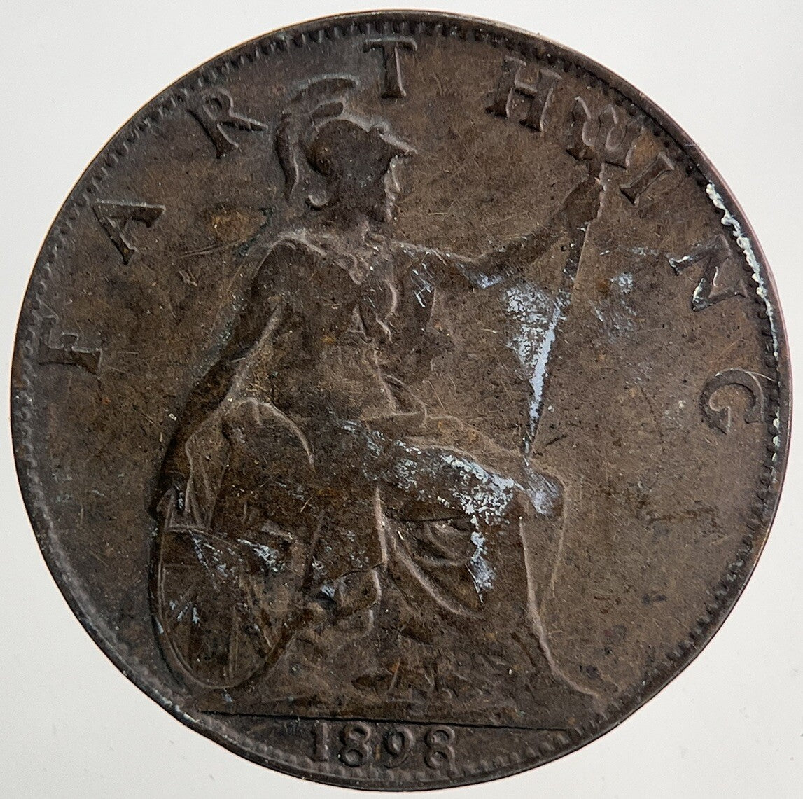 1898 Victoria Farthing Coin | Collectable Grade