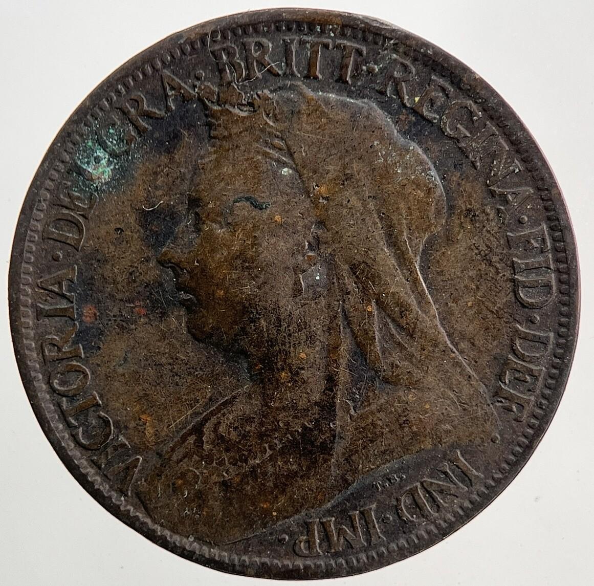 1898 Victoria Farthing Coin | Collectable Grade