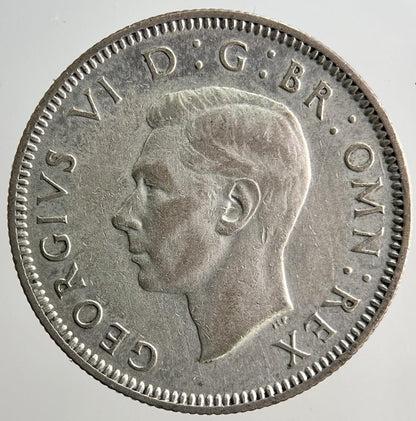 1944 George VI Shilling Silver Coin | Fine Collectable Grade | a3227