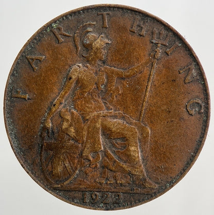 1922 George V Farthing Coin | Fine Collectable Grade