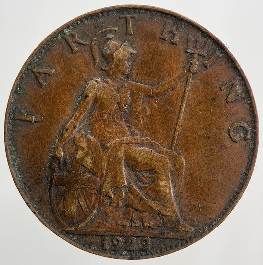 1922 George V Farthing Coin | Fine Collectable Grade