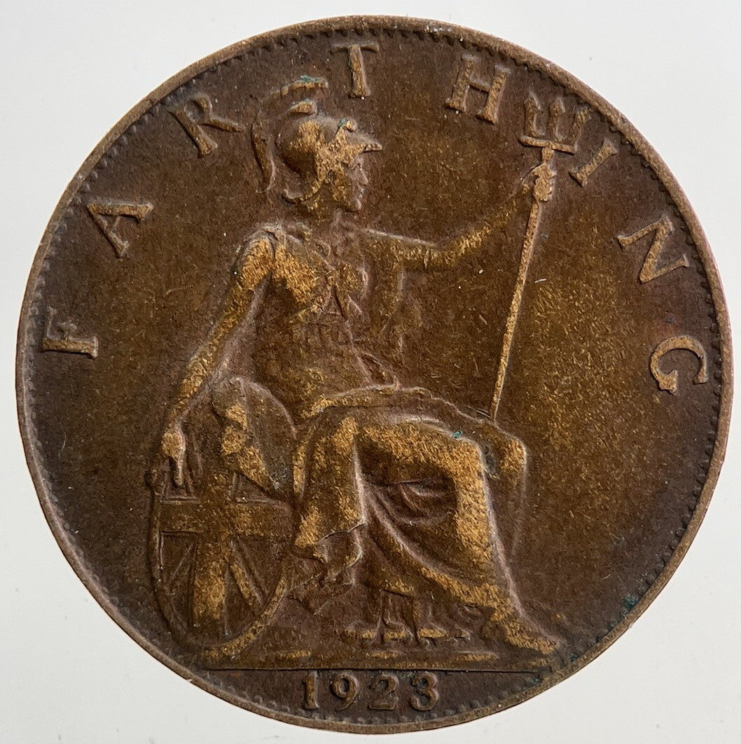 1923 George V Farthing Coin | Fine Collectable Grade