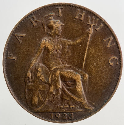 1923 George V Farthing Coin | Fine Collectable Grade