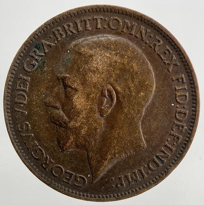 1923 George V Farthing Coin | Fine Collectable Grade