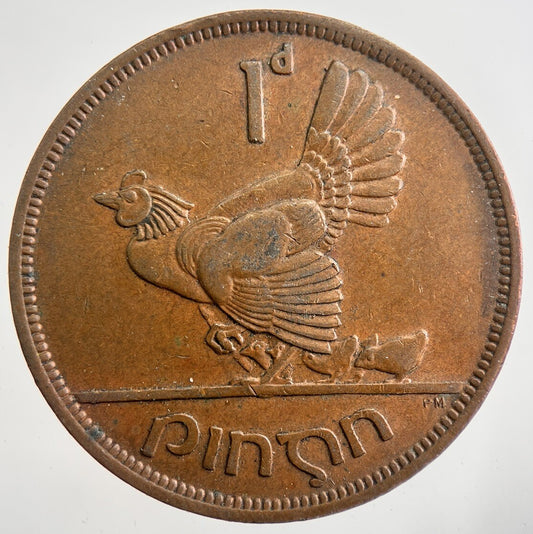 1942 Irish Penny Coin | Very High Grade | a7497