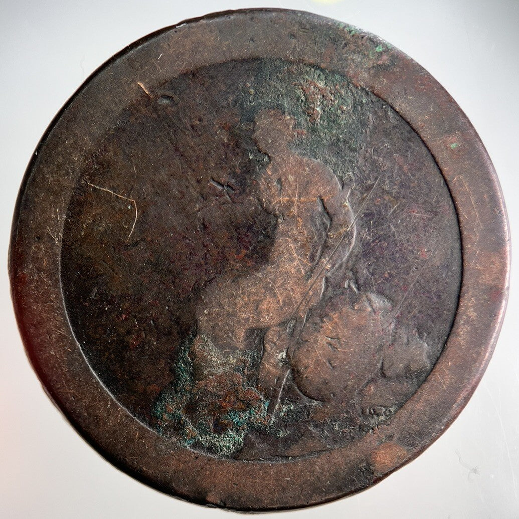 1797 George III Cartwheel One Penny Coin | Fair Grade | a3215