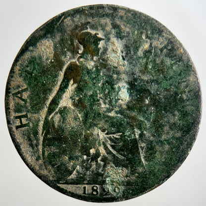 1899 Victoria Half-Penny Coin | Fair Grade | a3245