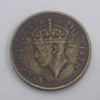 1950 Hong Kong 10 Cents | Fair Grade | a421