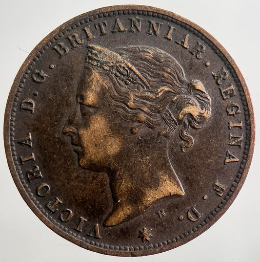 1877 Jersey 1/24th One-Twenty-Fourth-Shilling Coin | Collectable Grade | a7479