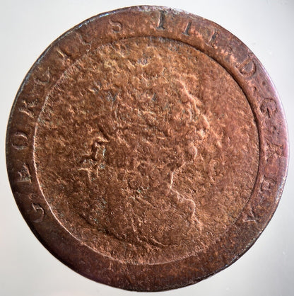 1797 George III Cartwheel One Penny Coin | Collectable Grade | a3277