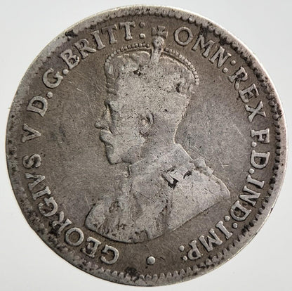 1918-M Australia Threepence Silver Coin | Collectable Grade | a2793