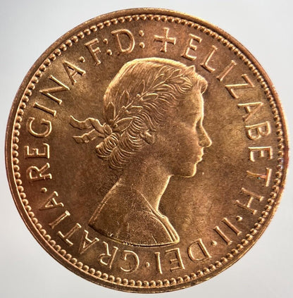 1967 Elizabeth II 2nd One Penny Coin | Very Fine Grade | a6371