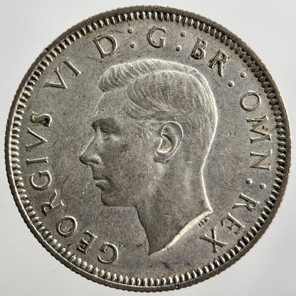 1946 George VI British Shilling Silver Coin | Very High Grade | a2493