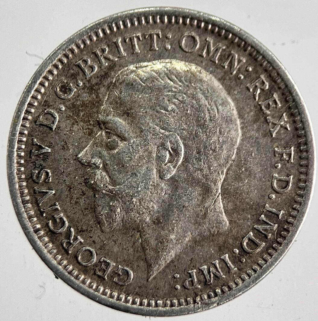 1933 George V Threepence Silver Coin | Very High Grade | a8312