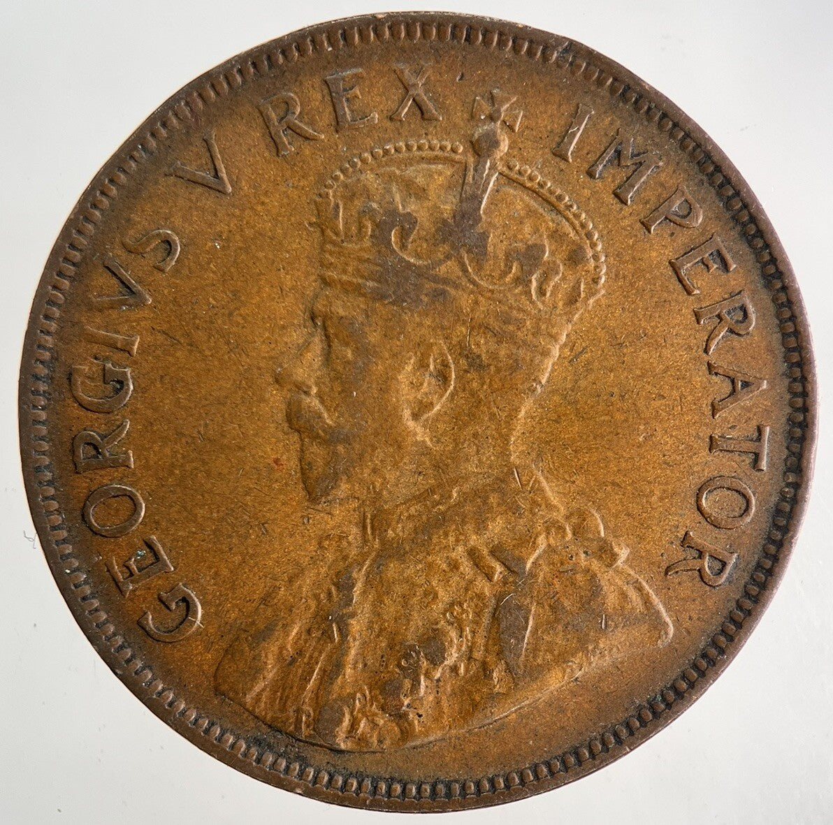 1935 South Africa One Penny Coin | Fine Collectable Grade | a7983