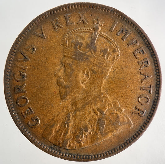 1935 South Africa One Penny Coin | Fine Collectable Grade | a7983