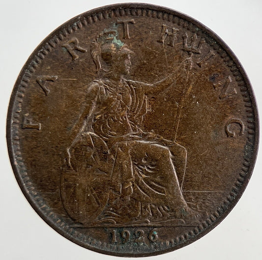 1926 George V Farthing Coin | Fine Collectable Grade