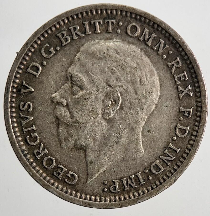 1936 George V Threepence Silver Coin | Fine Collectable Grade | a9867