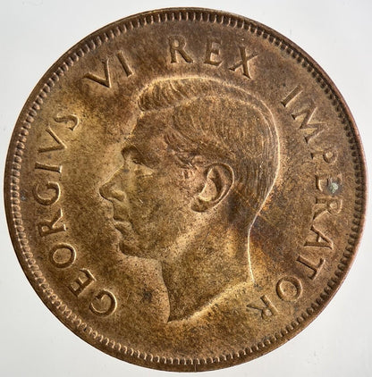 1941 South Africa One Penny Coin | Very High Grade | a9752