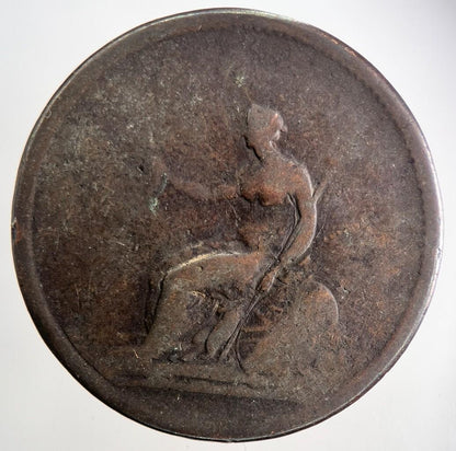 British George III 3rd One Penny Coin | Fair Grade | a9837