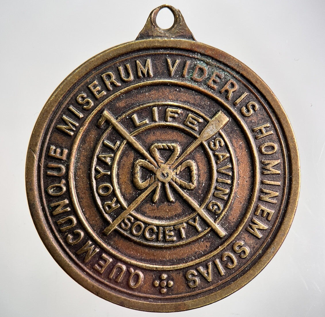 1947 Royal Life Saving Society Medal E NASH Engraved | Collectable Grade | a2553