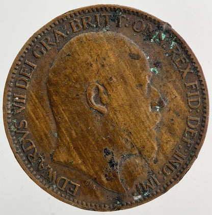 1903 Edward VII Farthing Coin | Fine Collectable Grade