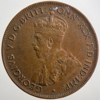 1936 Australia One Half Penny Coin | Very High Grade | a7740