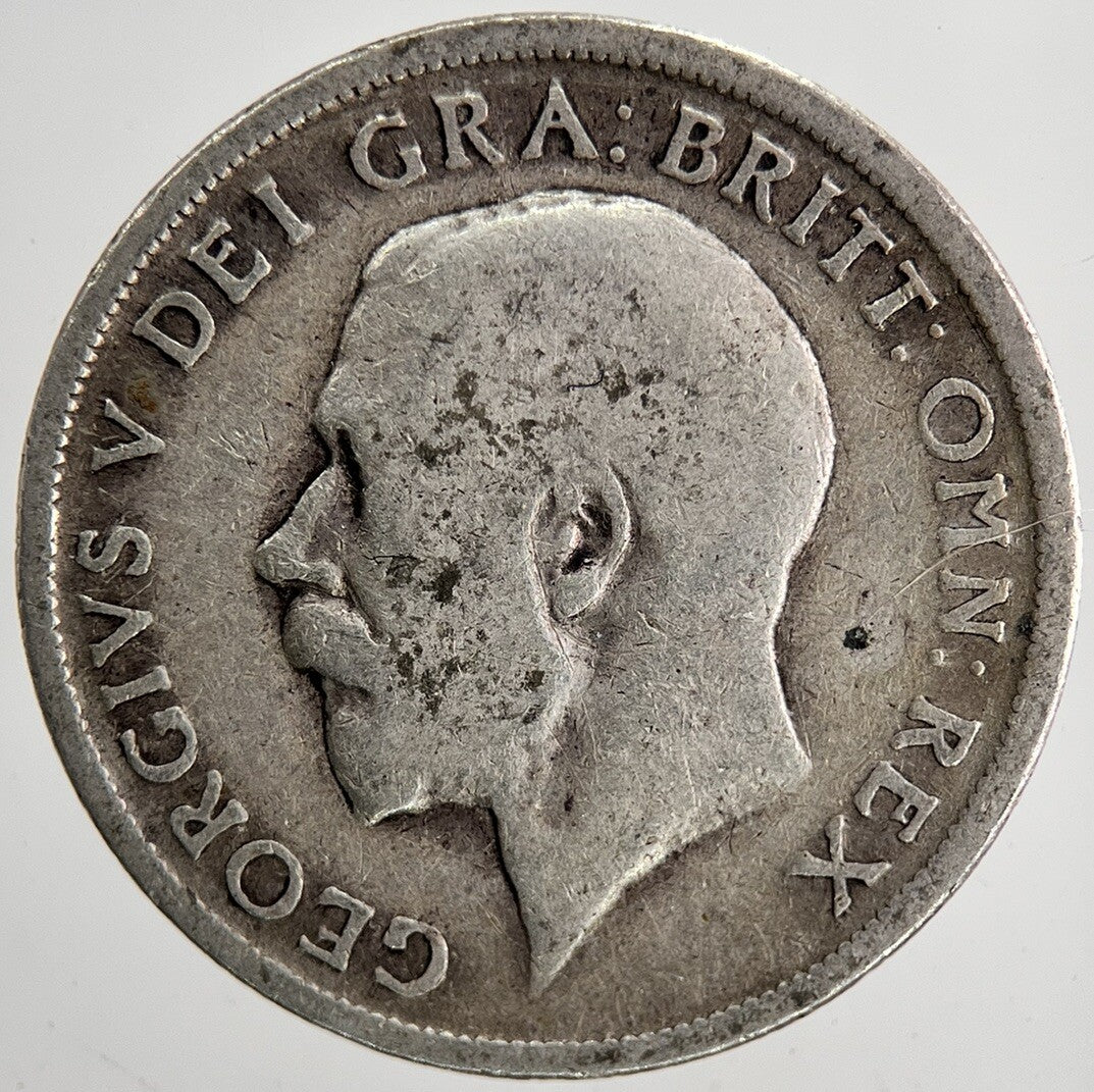 1915 George V Shilling British Silver Coin | Collectable Grade | a6424