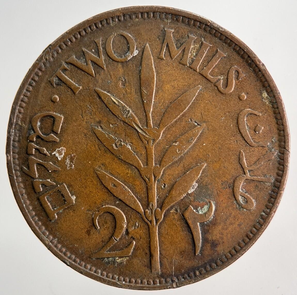 1927 Palestine 10 Mils Coin | Fine Collectable Grade | a6762